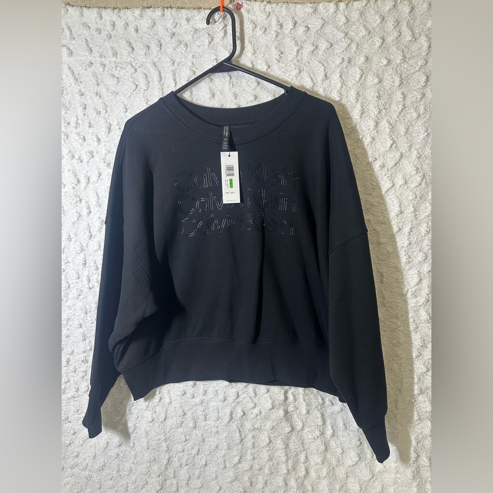Calvin Klein performance Black Crewneck Sweatshirt